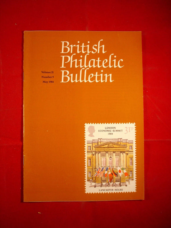 GB Stamps - British Philatelic Bulletin - Vol 21 # 9 - May 1984