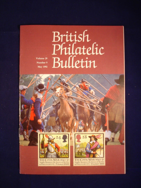 GB Stamps - British Philatelic Bulletin - Vol 29 # 9 - May 1992