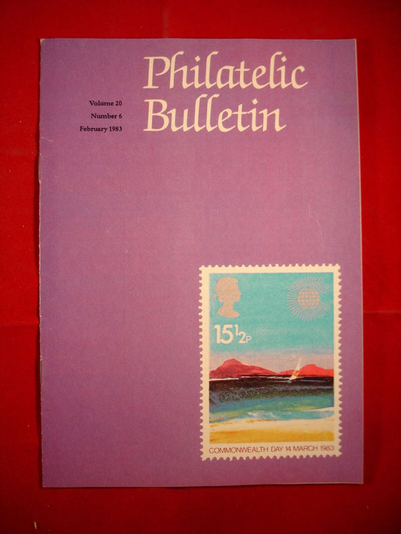 GB Stamps - British Philatelic Bulletin - Vol 20 # 6 - February 1983
