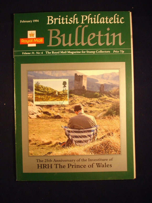 GB Stamps - British Philatelic Bulletin - Vol 31 # 6 - February 1994