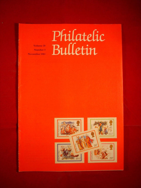 GB Stamps - British Philatelic Bulletin - Vol 20 # 3 - November 1982