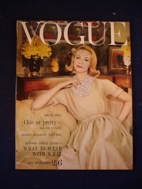 Vogue - Mid September 1960