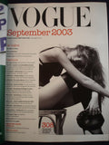 Vogue - September 2003 - The big fashion issue