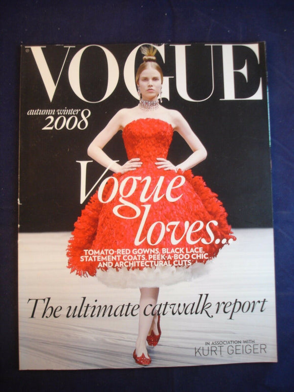 Vogue - Supplement - The Ultimate Catwalk Report  - Autumn/Winter 2008