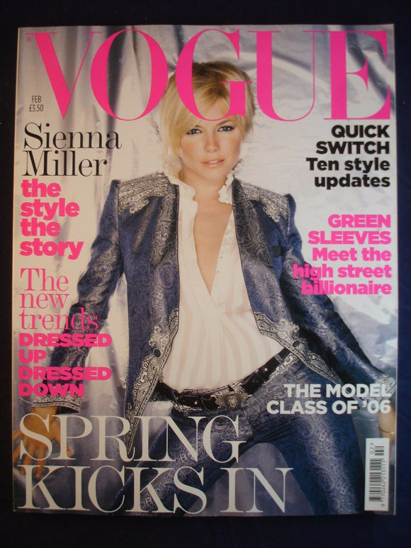 Vogue - February 2006 - Sienna Miller