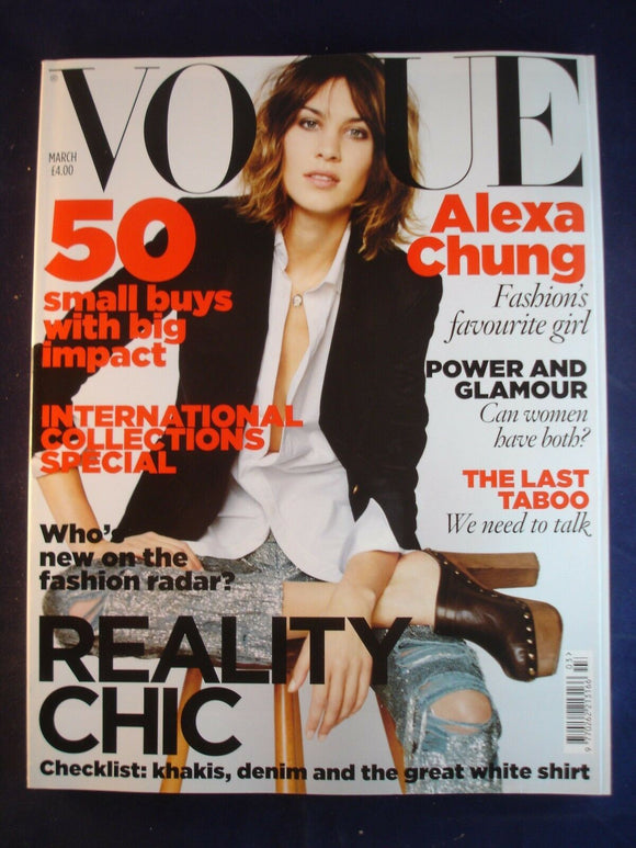 Vogue - March 2010 - Alexa Chung