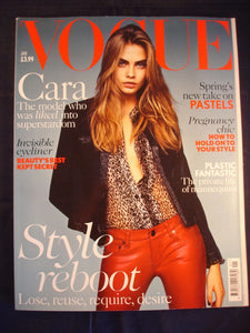 Vogue - January 2014 - Cara Delevingne
