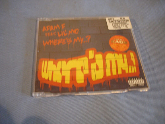 Adam F - ft Lil Mo - Where's my? - CD Single - CDEMS598
