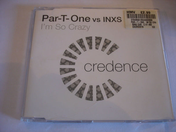Par t One vs INXS - Credence - CDCRED016 - CD Single (B2)