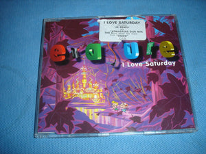 Erasure - I Love Saturday - CD Single - CD MUTE 166
