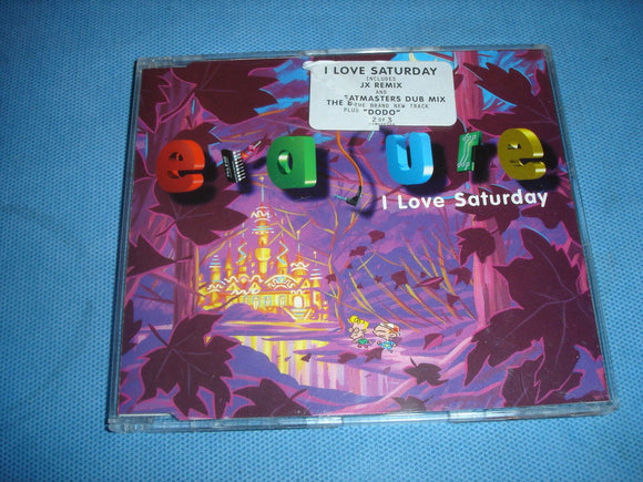 Erasure - I Love Saturday - CD Single - CD MUTE 166