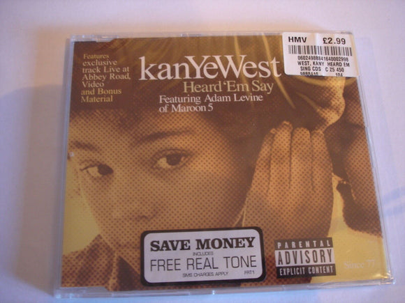 Kanye West - Heard ' em say - 9888416 -  CD Single (B2)