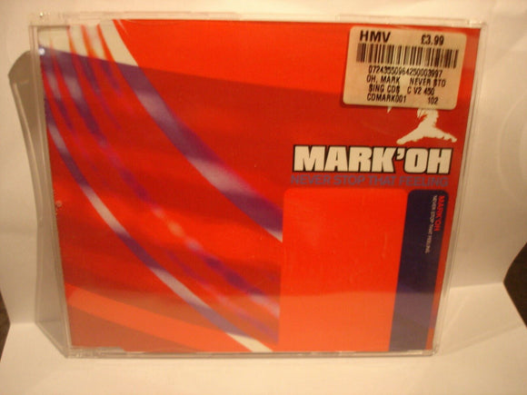 Mark 'Oh - Never stop that feeling - 0724355096425 - CD Single (B2)