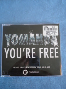 Yomanda - You're Free - CD Single - CENT55CDS