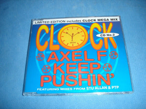 Clock - Axel F/ Keep pushin - MCSXD 2041 - CD Single (B1)