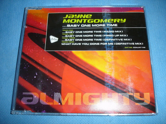 Jayne Montgomery - Baby one more time - CDALMY142 - CD Single (B1)