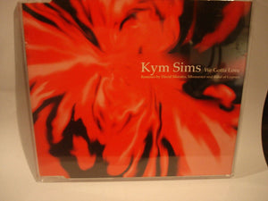 Kim Sims - We Gotta Love - CDLOSE104 - CD Single (B2)
