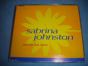 Sabrina Johnston - Satisfy my love - ChampCD311 - CD Single (B1)