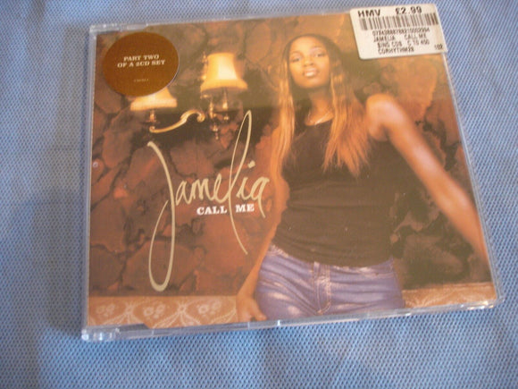 Jamelia - Call me - CDRHYTHM28 - CD Single (B1)