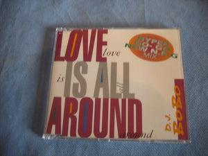 DJ Bobo - Love is all around - AVEX CD7 - CD Single (B1)