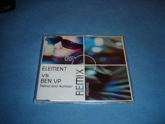 Element Vs Ben VP - Name and Number - CD Single