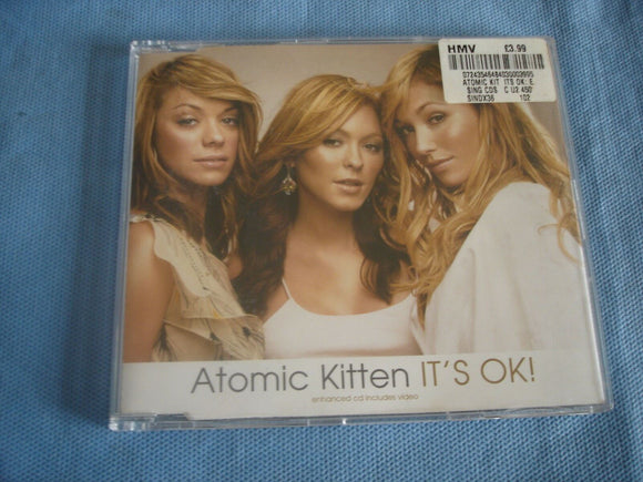 Atomic Kitten - It's ok - CD Single - SINDX36