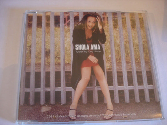 Shola Ama - You're the One I love - WEA121CD2 - CD Single (B2)