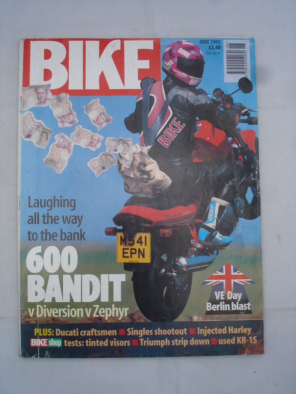 Bike Magazine - June 1995 - 600 Bandit - Ducati craftsmen