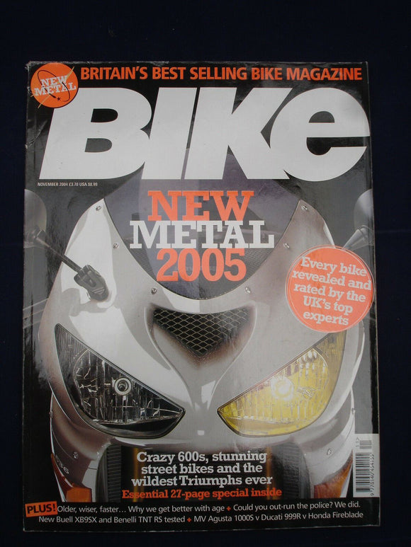 Bike Magazine - Nov 2005 - New metal 2005 special - wildest Triumphs ever