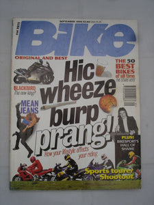 Bike Magazine - Sep 1996 - Blackbird - how lifestyle affects your riding