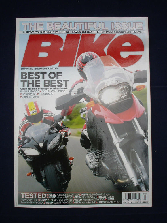 Bike Magazine - Sep 2006 - Ducati 999 - Best of the best