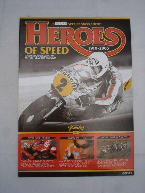 Bike Magazine Supplement - heroes of Speed 1910 - 1005 -