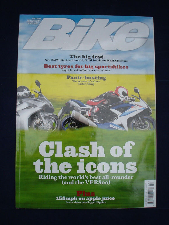 Bike Magazine - Jul 2008 - Clash of the icons - calmer faster riding