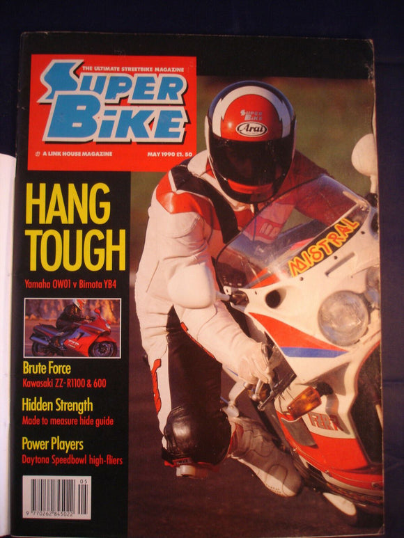 Super Bike - May 1990 - 0W01 - YB4 - Kawasaki ZZ - R1100 + 600