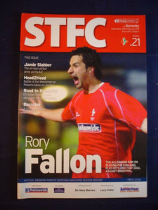 * Football Programme - Swindon Town v Barnsley - 12 February 2005