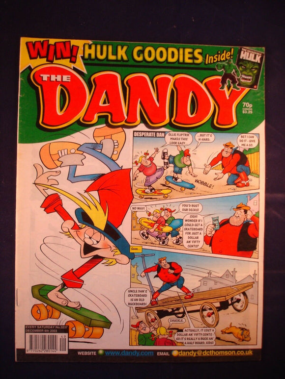 P - Dandy Comic # 3237 -6th December 2003