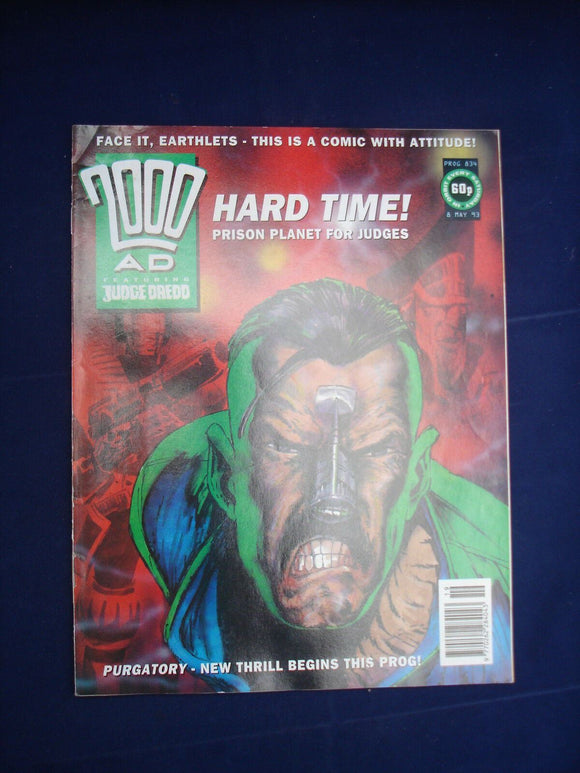 2000AD Comic - Prog 834  - (P1)