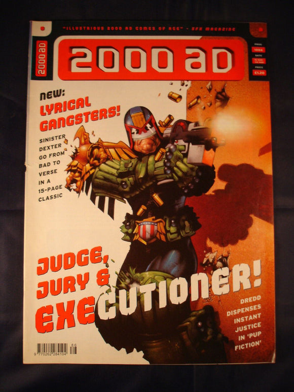 2000AD comic - Prog 1086