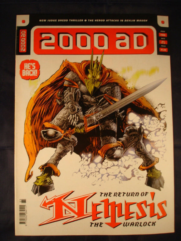 2000AD comic - Prog 1165