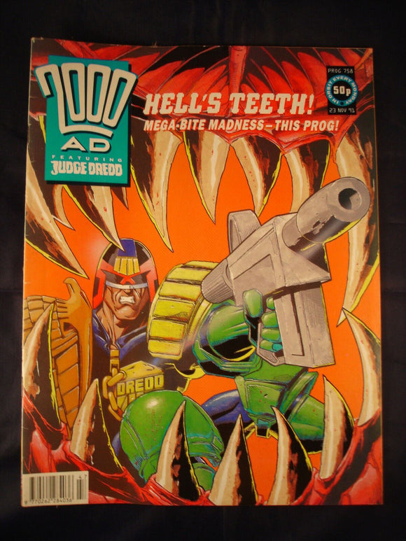 2000AD comic - Prog 758