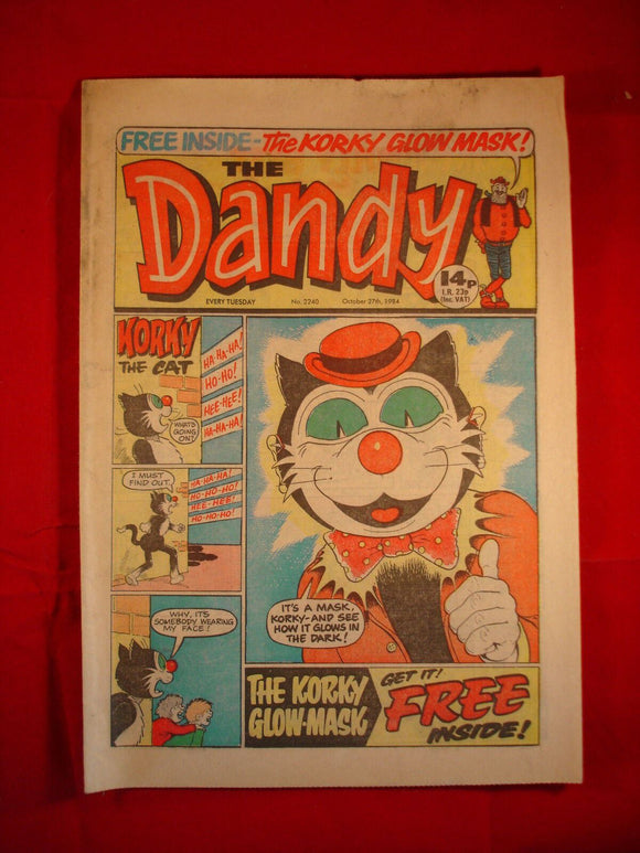 Dandy Comic - # 2240 - October 27th 1984