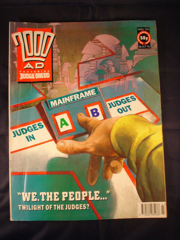 2000AD comic - Prog 754