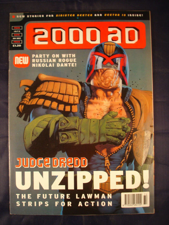 2000AD comic - Prog 1072