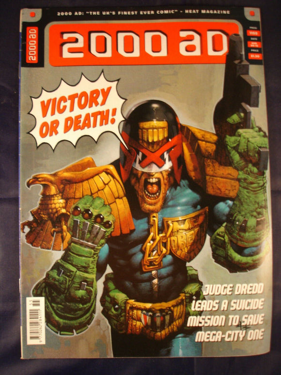 2000AD comic - Prog 1155