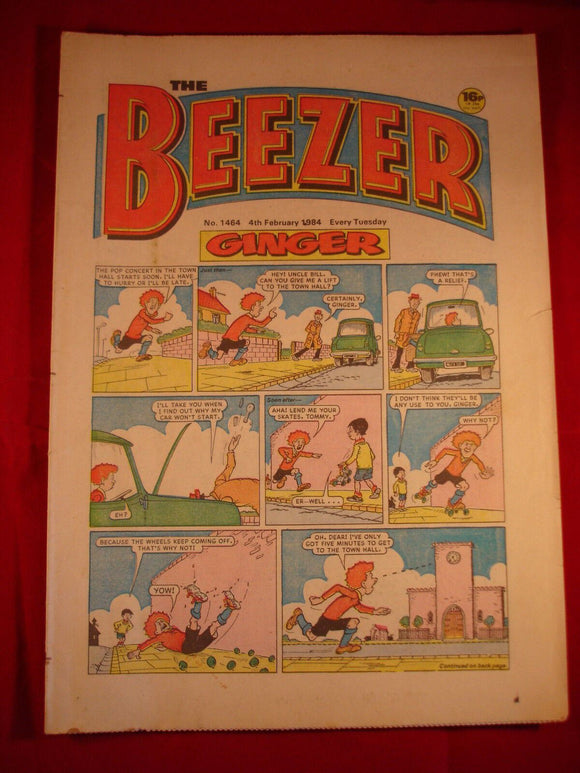 Beezer Comic - 1464 - 4th February 1984