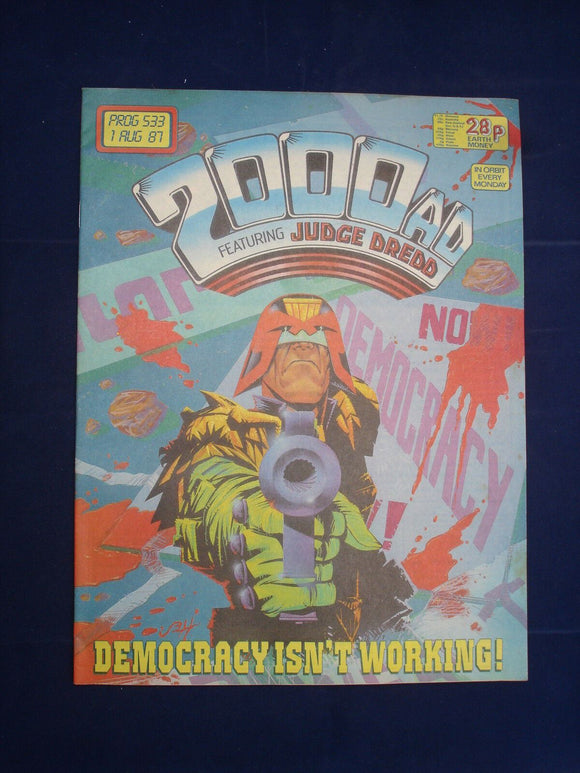 2000AD Comic - Prog 533  - (P1)