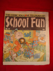 School Fun Comic - No 19 - 18th February 1984