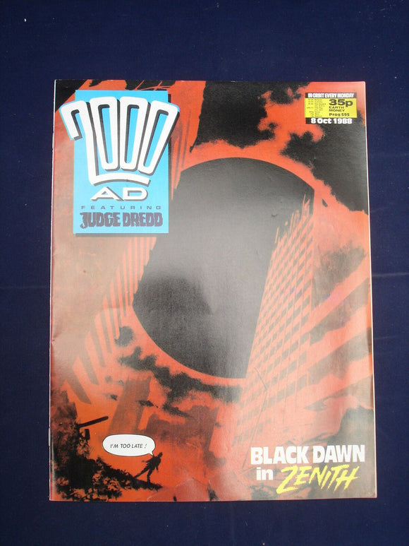 2000AD Comic - Prog 595  - (P1)