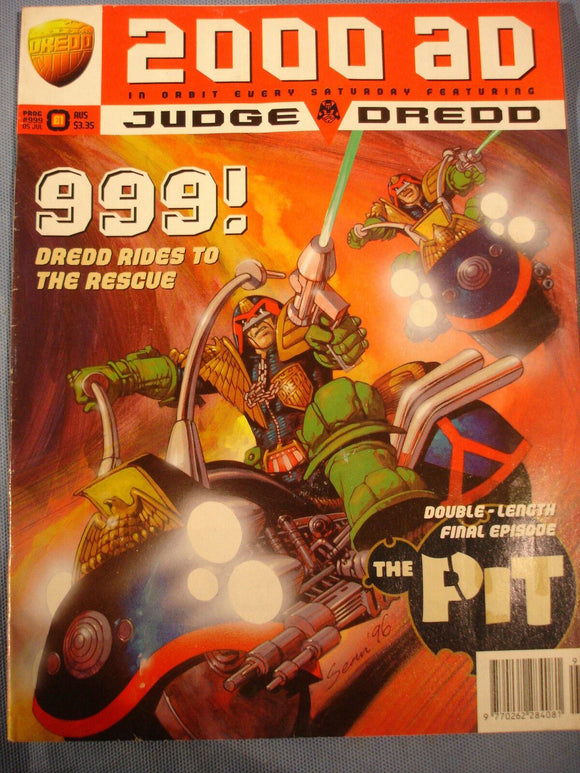 2000AD comic prog 999