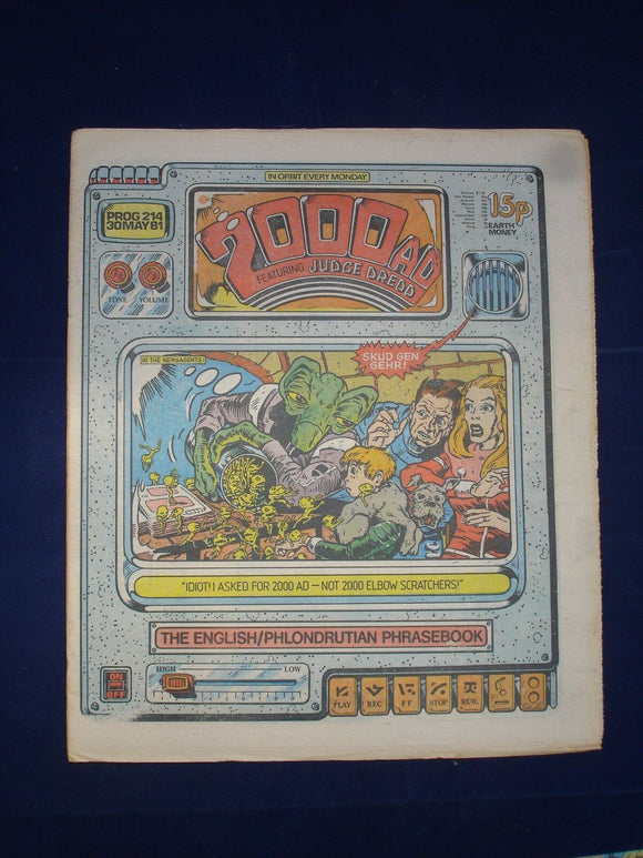 2000AD Comic - Prog 214  - (P1)